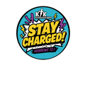⚡ KTK Moto Co. "Stay Charged" Sticker
