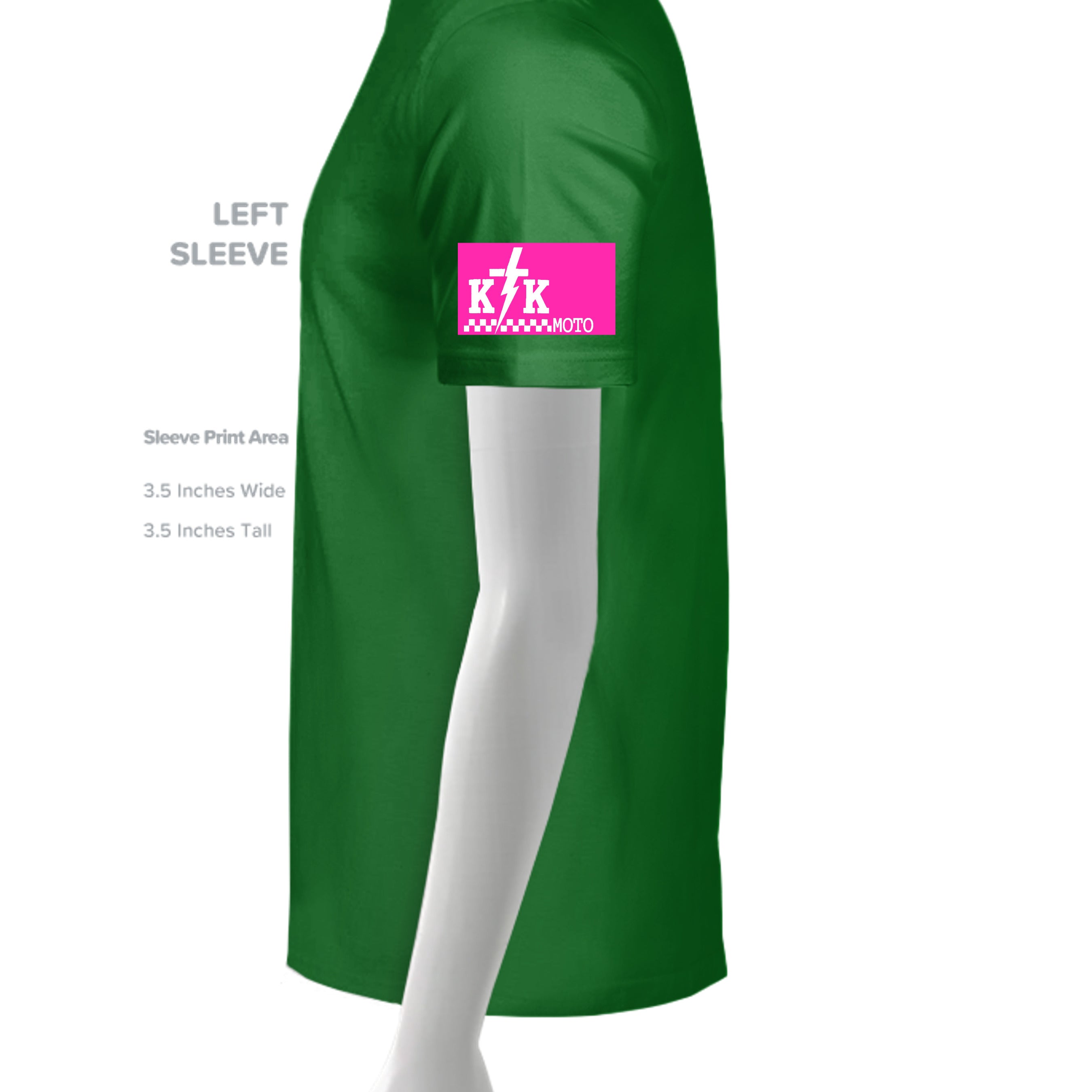 TURF GREEN - G500 - SLEEVE_LEFT