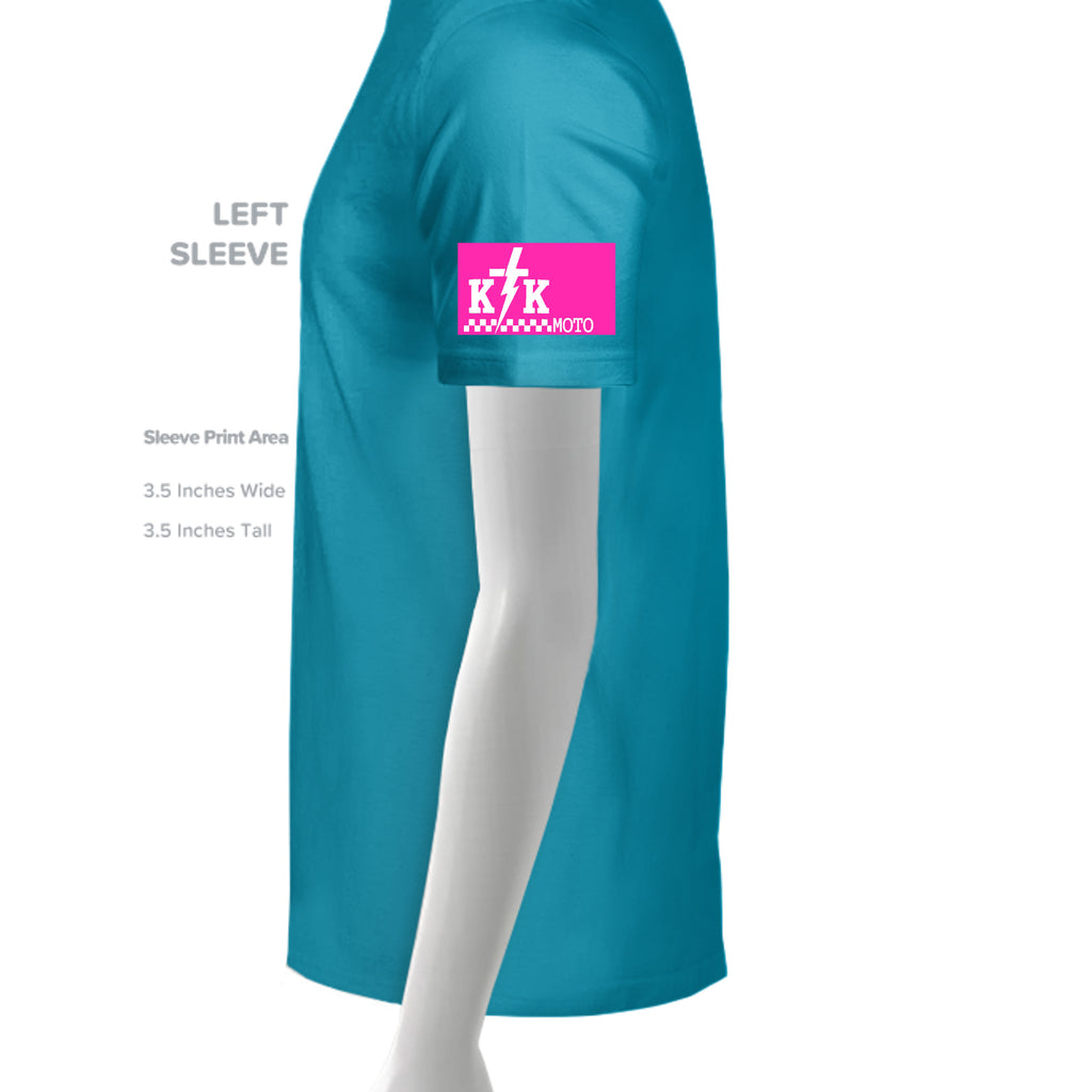 TROPICAL BLUE - G500 - SLEEVE_LEFT